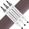 Artfinity Sketch Marker Sets - Set of 3 - Bluebell RV9-7, Vibrant, Professional, Dye-Based Alcohol Markers for Artists, Drawing, Travel, & More
